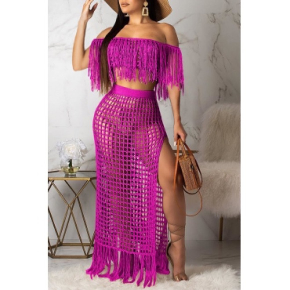 Crochet Beach Dress Cover Up